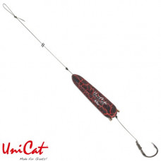 Готовые оснастки на сома UNI CAT SUBFLOAT & RATTLE 30g S-Hook Rig №8/0 - 150cm / 105kg