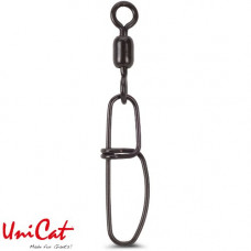 Вертлюг с карабином UNI CAT Camou Power Cross Lock Swivel - 51mm / 94kg - 5шт.