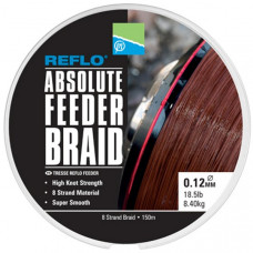 Плетеная леска Preston Innovations ABSOLUTE FEEDER BRAID - 150m / 0.12mm / 8.40kg