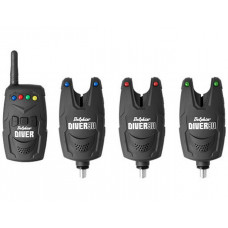 Комплекты сигнализаторов поклевки Delphin DIVER Bite Alarm Set