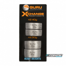 GURU Сменный груз для кормушки X-Change Distance Feeder Weights Heavy 40г+50г