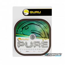 Леска флюорокарбоновая Guru Pure Fluorocarbon 0,08мм 50м
