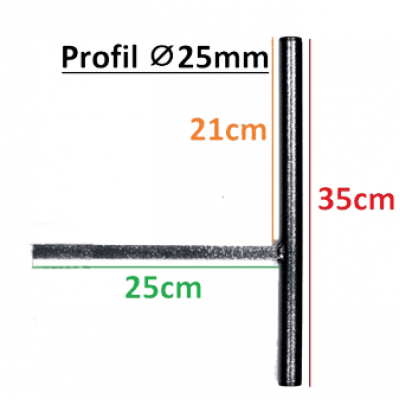 Комплект переходников для обвеса d25 к креслам FK5, F5R, FK6