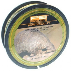 Противозакручиватель с сердечником PB Products PANGOLIN Leader / 45lb / 30m - Multi Weed