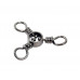 OWNER Вертлюг тройник 3 Ways Swivel №4 8шт