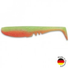 Виброхвост IRON CLAW Moby Softbaits RACKER SHAD UV Non Toxic / 22cm / Turtle Green