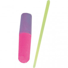Цилиндр плавающий со стопором IRON TROUT Pilot Stick - L / 4 x 18mm - Pink/Grey - 8шт.