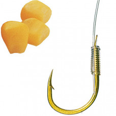 Поводок SAENGER Specitec CORN / №4 / 0.25mm / 60cm / Gold - 10шт.