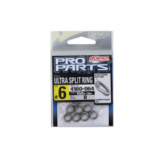 OWNER Кольцо заводное Split Ring Ultra Wire №5 9шт
