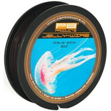 Поводковый материал PB Products JELLY WIRE / 15lb / 20m - Silt