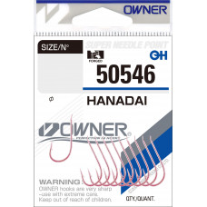 OWNER Крючок Hanadai purple №3 9шт