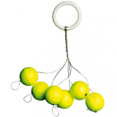 Шарик плавающий IRON TROUT Light Pilot - Round / 18mm - Yellow / 6шт.