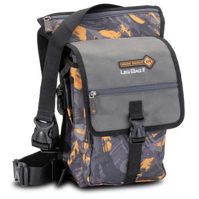 Сумка с коробкой на пояс IRON TROUT Leg Bag II *T