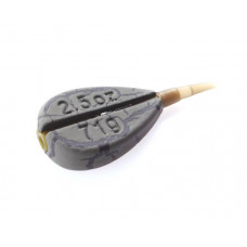 Грузило карповое PB Products HIT & RUN In-line Lead Weed / 71g