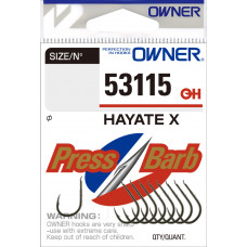 OWNER Крючок Hayate X sweet shrimp №8 10шт