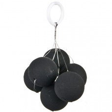 Шарик плавающий IRON TROUT Light Pilot - Round / 6mm - Black / 6шт.
