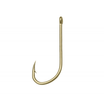 OWNER Крючок Tenkara Straight w/eye brown №8 10шт