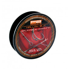 Поводковый материал PB Products HOLLOW SILK Splicable Hooklink / 30lb / 10m - Multi Silt