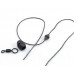 Бусина скользящая утяжеленная с вертлюгом PB Products DT Sliding Naked Chod Bead 0,75g & Chod Ring Swivel № 11 / 3шт.