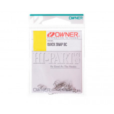 OWNER Застежка Quick Snap BC №00 15шт