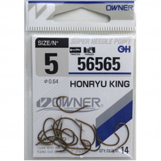 OWNER Крючок Honryu King dark brown №3 12шт