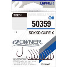 OWNER Крючок Sokko Gure X purple №7 11шт