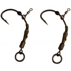 Карповый поводок PB Products Ready Ronnie Rig - №4 / 2шт.