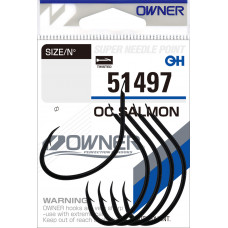 OWNER Крючок Cut Salmon black №8/0 5шт