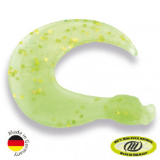 Силиконовые приманки IRON TROUT DUCK TAIL / Green Lemon - 8шт.