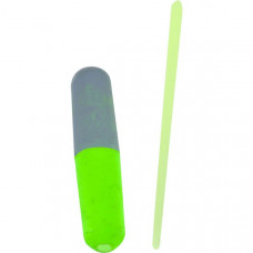 Цилиндр плавающий со стопором IRON TROUT Pilot Stick - L / 4 x 18mm - Green/Grey - 8шт.