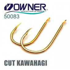 OWNER Крючок Oc  Kawahagi gold №2 7шт