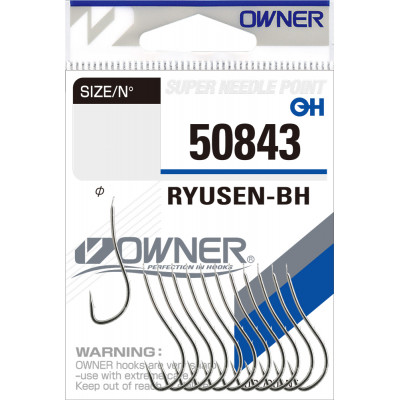 OWNER Крючок Ryusen BH nickel №2/0 6шт