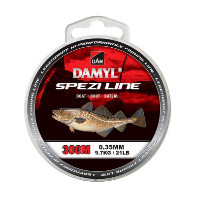 Леска морская DAM DAMYL® SPEZI LINE BOAT - 0,50mm / 18,3kg / 200m - Clear