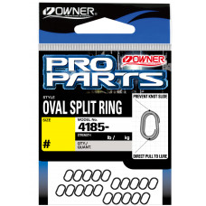 OWNER Кольцо заводное Oval Split Ring №4 20шт