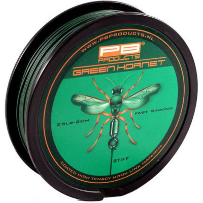 Поводковый материал PB Products GREEN HORNET / 25lb / 20m - Weed