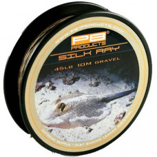 Лидкор без сердечника PB Products SILK RAY / 65lb / 10m - Gravel
