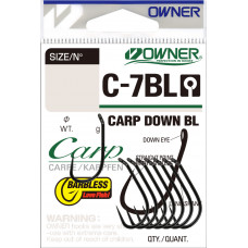 OWNER Крючок Carp Down Barbless BC №4 8шт