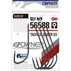 OWNER Крючок Tachiuo Saber 2X teflon №4/0 4шт