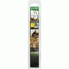 OWNER Оснастка готовая карповая ORC-1 Basic rig №6 15lb 24см 2шт