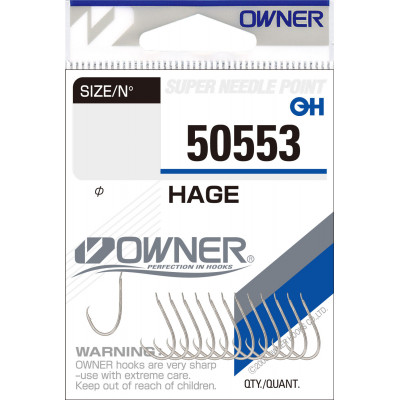 OWNER Крючок Hage nickel №7 14шт