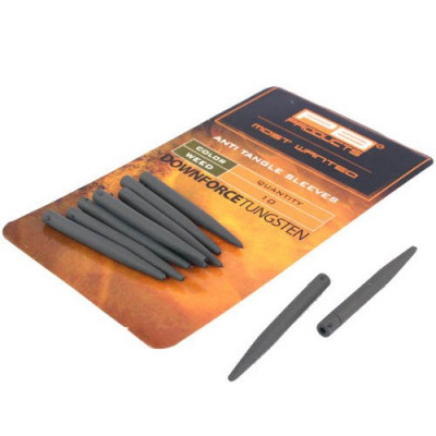 Конус для поводка утяжеленный PB Products DT Anti Tangle Sleeves - Weed / 10шт.