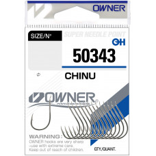 OWNER Крючок Chinu nickel №2/0 10шт