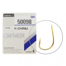 OWNER Крючок K-Chinu gold №4 10шт