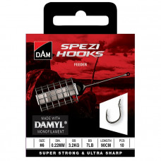 Поводоки DAM SPEZI / №14 / 0,14mm / 1.5kg / 90cm / 10pcs