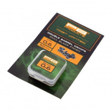 Трубки обжимные PB Products Double Barrel Crimps - 0,6mm / 5mm / Black - 50шт.