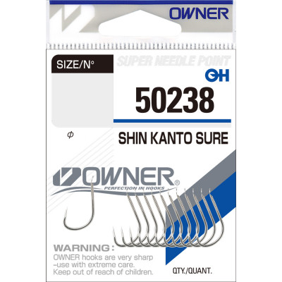 OWNER Крючок Shin Kanto Sure nickel №5 13шт