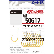 OWNER Крючок Cut Madai gold №2 11шт