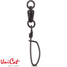 Вертлюг с подшипником и карабином UNI CAT Camou Ultra Rotation Cross Lock Swivel - 58mm / 77kg - 3шт.