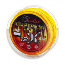 Леска плетеная UNI CAT SUPERIOR 12-X Line / 200m / 0.37mm / 36kg