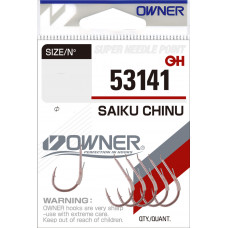 OWNER Крючок Saiku Chinu pink №3 6шт